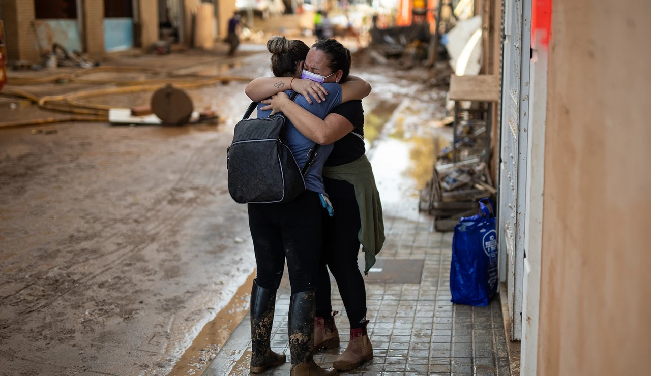 Dos mujeres afectadas por la DANA