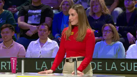 Sara cae en la casilla del Me lo quedo y le quita el gran premio y los 200 euros a su compañero Adrián Sara cae en la casilla del Me lo quedo y le quita el gran premio y los 200 euros a su compañero Adrián