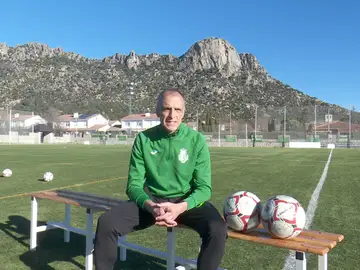 Osvaldo Iglesias, jugador del AD La Cabrera Osvaldo Iglesias, jugador del AD La Cabrera