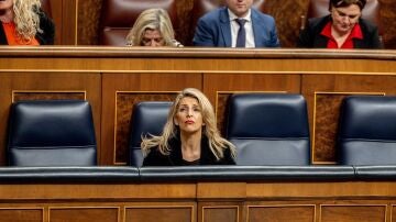 Yolanda Díaz (Sumar) en el Congreso de los Diputados