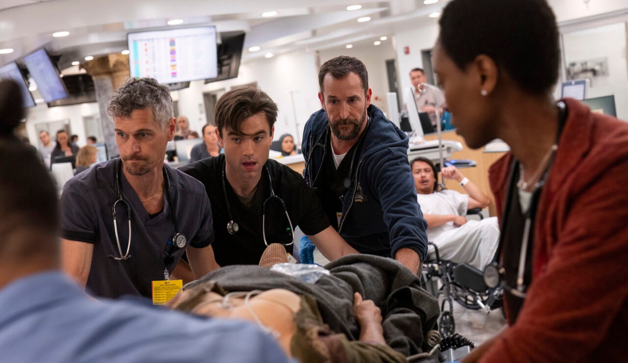 Escena de The Pitt