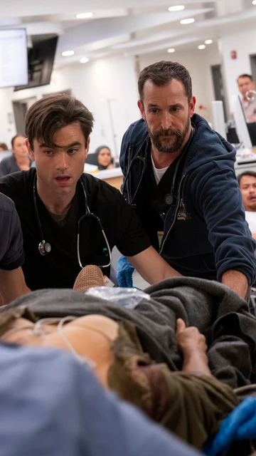 Escena de The Pitt Escena de The Pitt