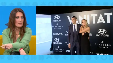 Morata y Alice Campello. Morata y Alice Campello.