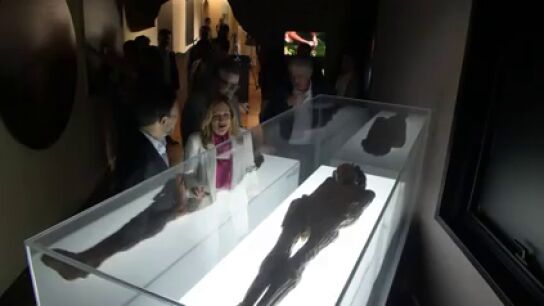 La momia guanche de Tenerife ya no se puede ver en el Arqueol&oacute;gico de Madrid con lo que se inicia la retirada de "restos humanos" de los museos estatales