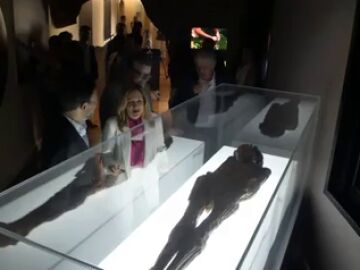 La momia guanche de Tenerife ya no se puede ver en el Arqueológico de Madrid con lo que se inicia la retirada de "restos humanos" de los museos estatales