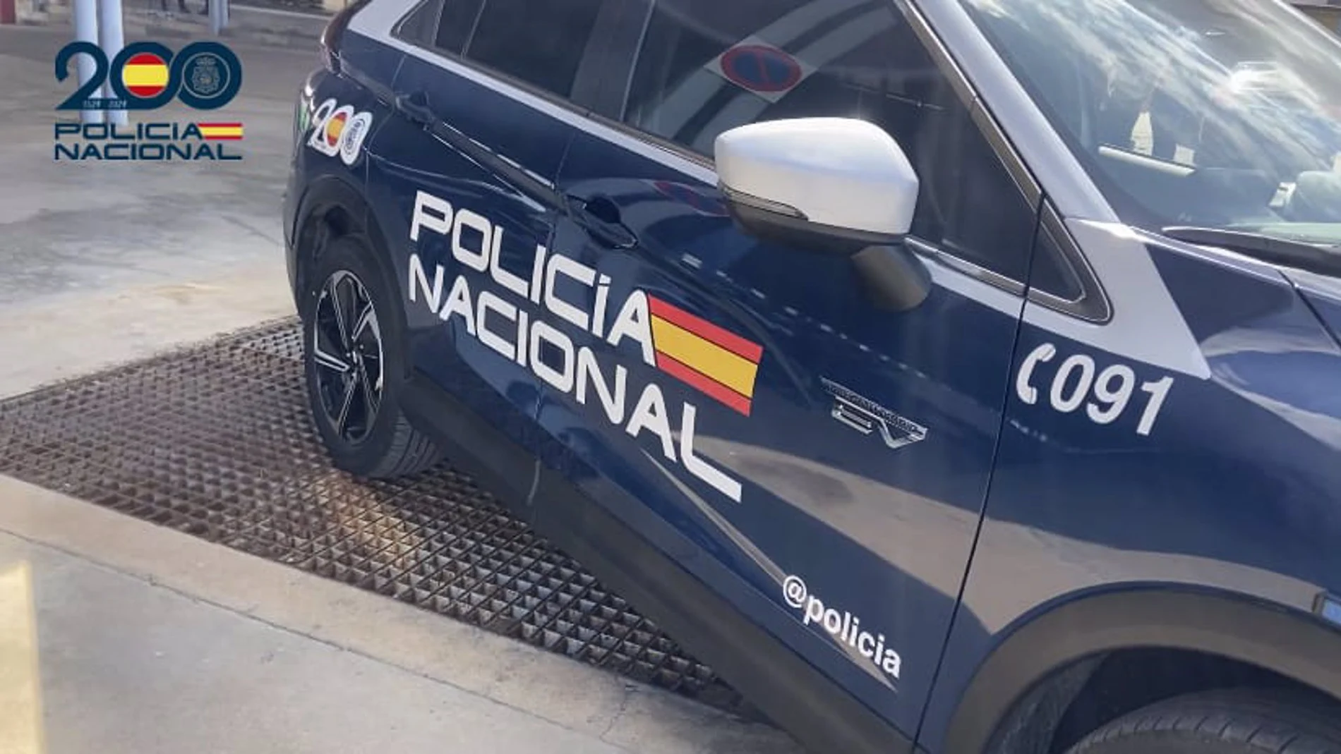 Un coche de la Policía Nacional Un coche de la Policía Nacional