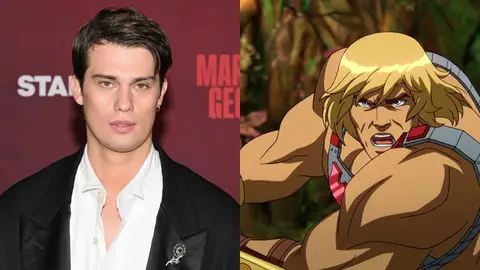 Nicholas Galitzine y He-Man Nicholas Galitzine y He-Man