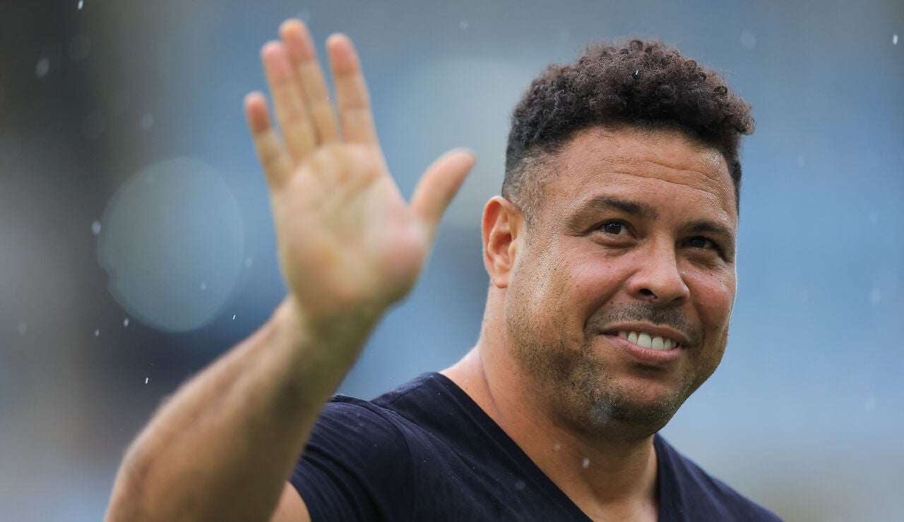 El exfutbolsita Ronaldo Nazario
