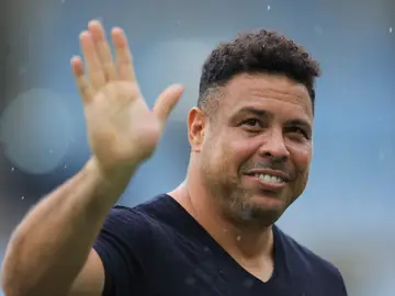 El exfutbolsita Ronaldo Nazario El exfutbolsita Ronaldo Nazario