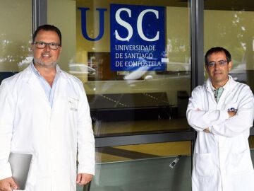  Federico Martinón y Antonio Salas profesores de la USC, investigadores del IDIS y doctores en el CHUS