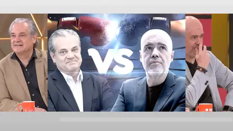 Unai Sordo y Marcos de Quinto en Espejo Público Unai Sordo y Marcos de Quinto en Espejo Público