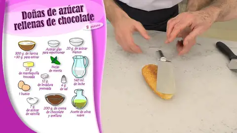 Ingredientes Doñas de azúcar Ingredientes Doñas de azúcar