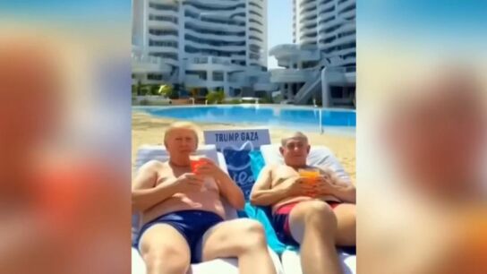 El v&iacute;deo de Gaza convertida en un lujoso destino tur&iacute;stico publicado por Trump con ayuda de la IA