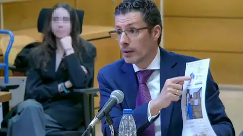 Alberto Luceño durante el juicio Alberto Luceño durante el juicio