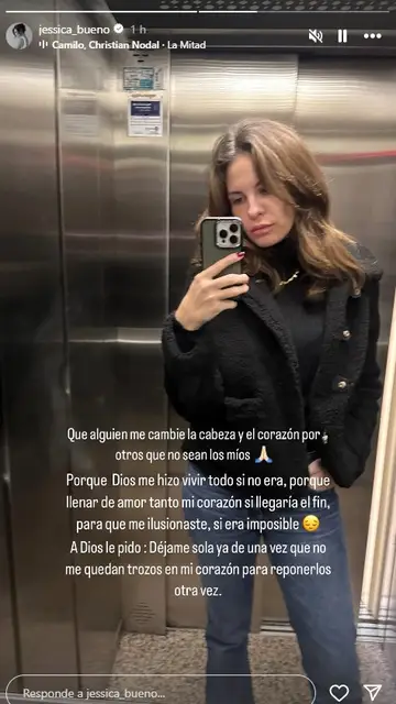 El mensaje de Jessica Bueno El mensaje de Jessica Bueno