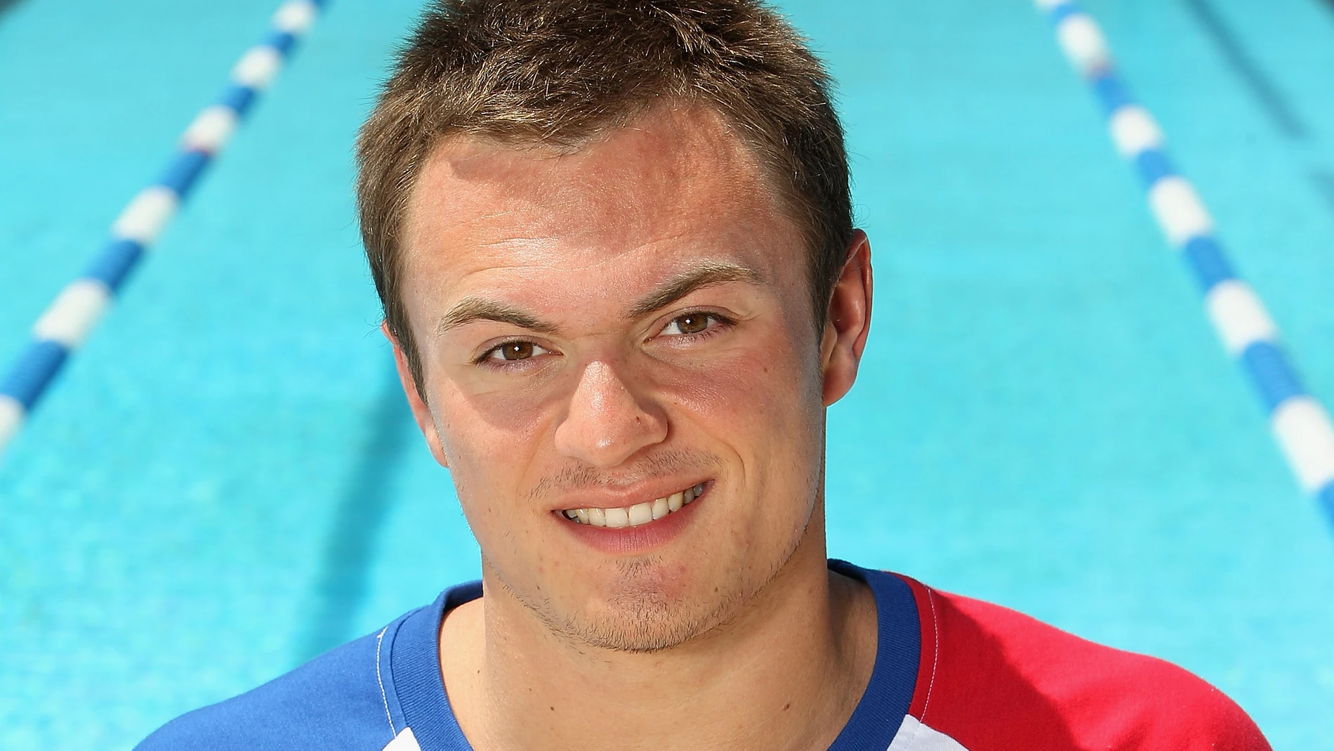 El nadador olímpico Antony James en 2011 El nadador olímpico Antony James en 2011