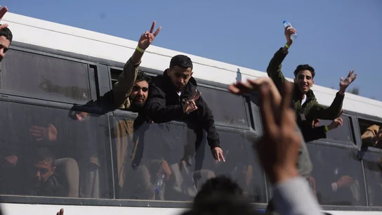 Los presos palestinos liberados Los presos palestinos liberados
