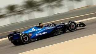 Carlos Sainz con su Williams en Baréin Carlos Sainz con su Williams en Baréin