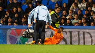 Dani Ceballos, lesionado en el partido contra la Real Sociedad