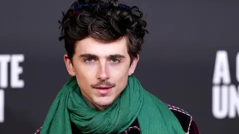 Timothée Chalamet en la premiere de la película sobre Bob Dylan en Roma, 2025 Timothée Chalamet en la premiere de la película sobre Bob Dylan en Roma, 2025