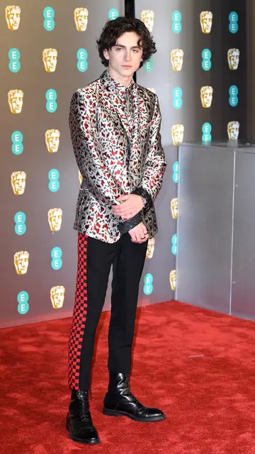 Timothée Chalamet en los BAFTA 2019 Timothée Chalamet en los BAFTA 2019