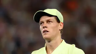 Jannik Sinner en el último Open de Australia Jannik Sinner en el último Open de Australia