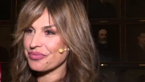 Raquel Perera, en una conferencia que ha dado en Madrid Raquel Perera, en una conferencia que ha dado en Madrid