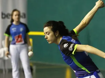 La pelotari Naroa Elizalde La pelotari Naroa Elizalde