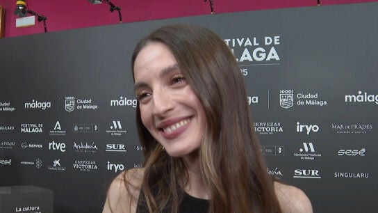 Mar&iacute;a Valverde en la presentaci&oacute;n del Festival de M&aacute;laga