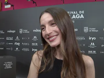 María Valverde en la presentación del Festival de Málaga María Valverde en la presentación del Festival de Málaga