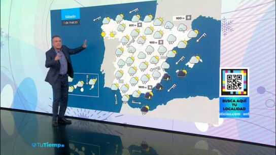 Roberto Brasero adelanta c&oacute;mo arranca el tiempo en el mes de marzo: "Vuelven las nevadas"