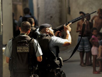 Imagen de archivo de la Policía Militar de Brasil. 