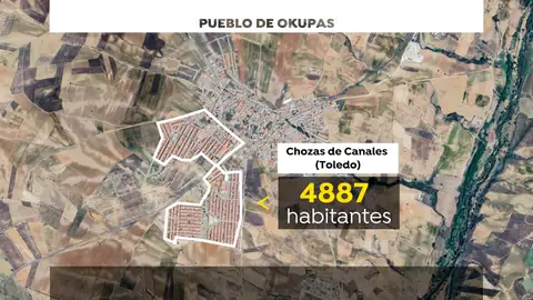 Vista aérea de Chozas de Canales Vista aérea de Chozas de Canales