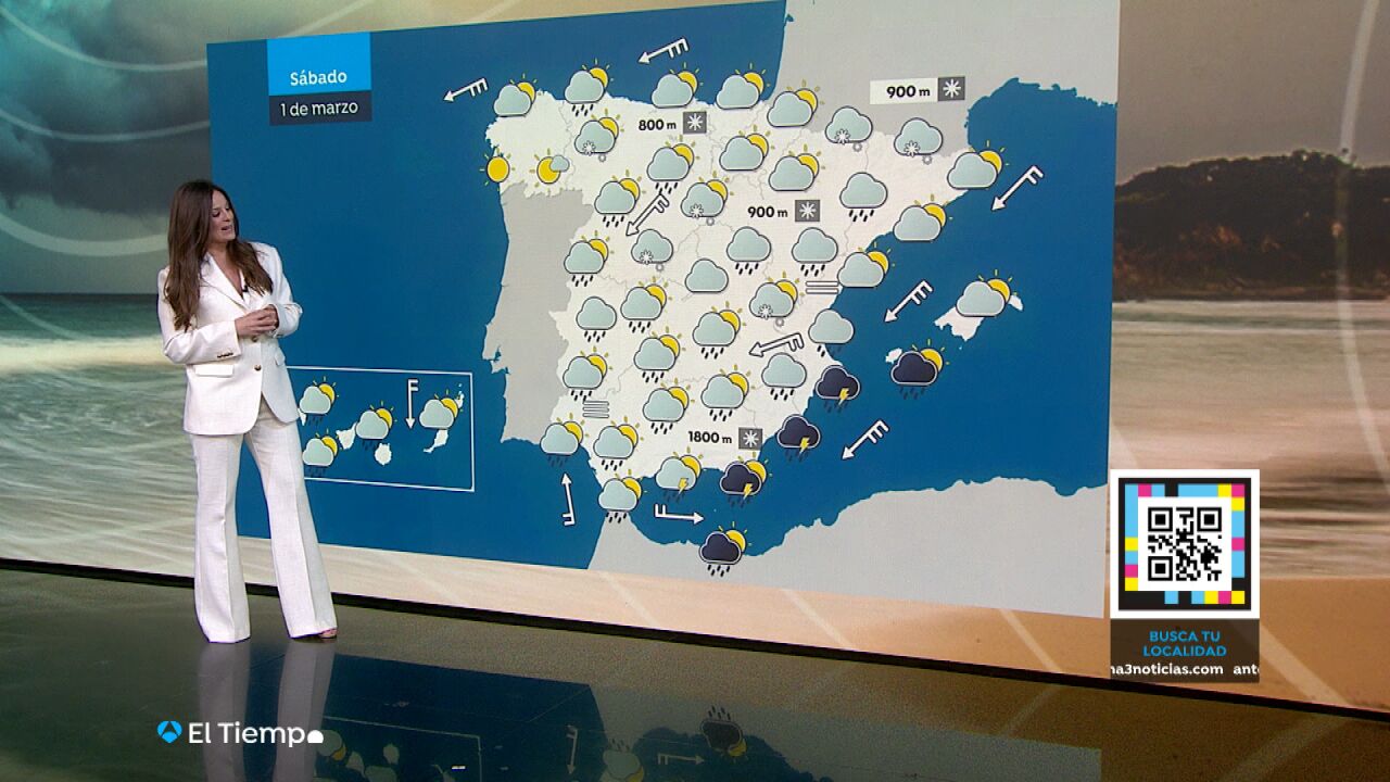 Fin de semana con lluvias, frío y nevadas: previsión actualizada por ...
