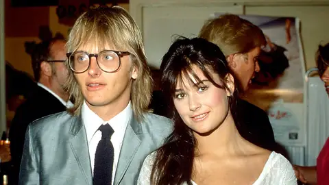 Freddy Moore y Demi Moore en 1983 Freddy Moore y Demi Moore en 1983