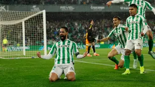 Isco celebra el gol de penalti ante el Real Madrid (2-1) Isco celebra el gol de penalti ante el Real Madrid (2-1)