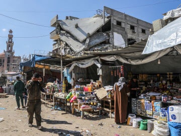 Imagen de la Franja de Gaza.