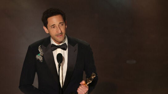 Adrien Brody en su discurso en los Oscar a Mejor Actor