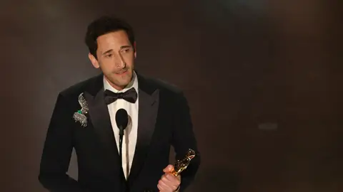 Adrien Brody en su discurso en los Oscar a Mejor Actor Adrien Brody en su discurso en los Oscar a Mejor Actor