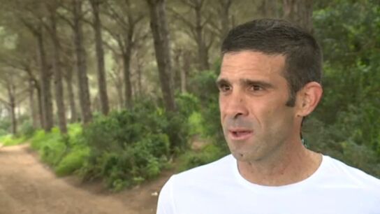 El corredor de ultratrial Alberto Estrada