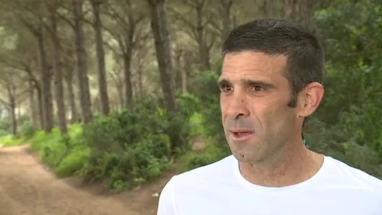 El corredor de ultratrial Alberto Estrada El corredor de ultratrial Alberto Estrada