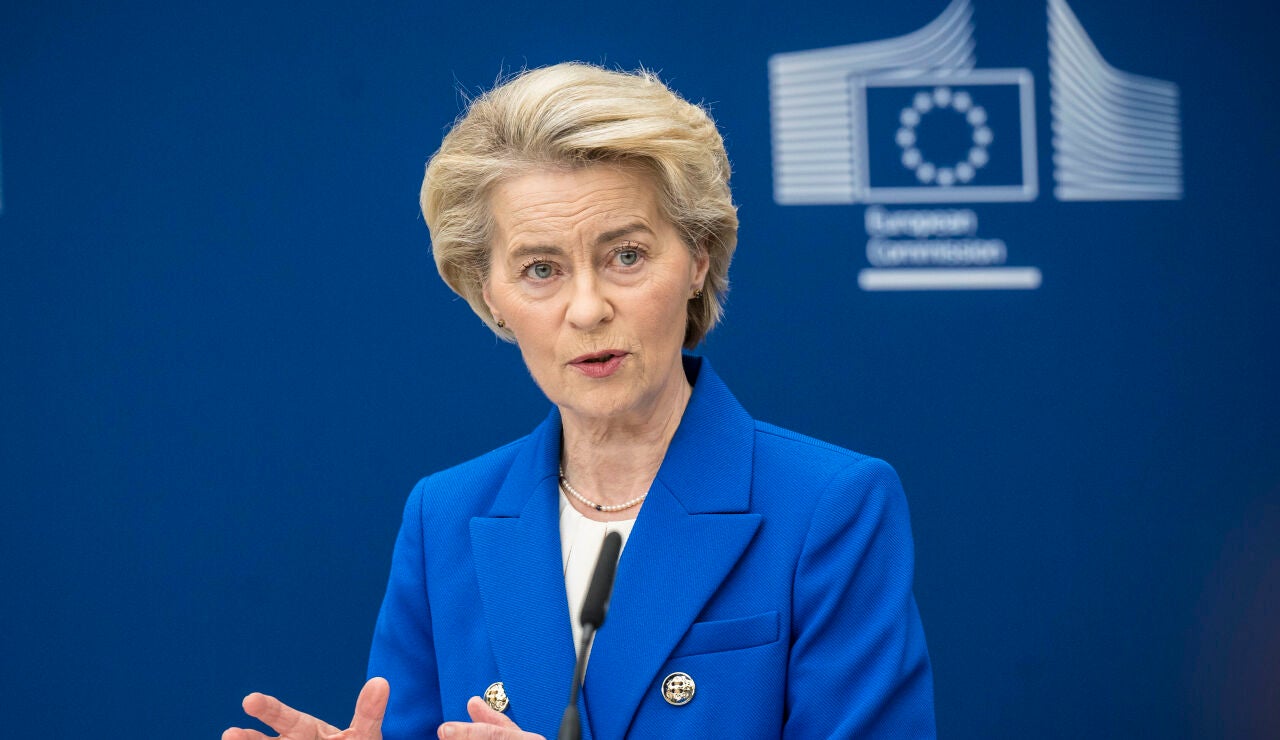 La presidenta de la Comisi&oacute;n Europea, Ursula von der Leyen