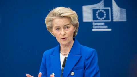 La presidenta de la Comisi&oacute;n Europea, Ursula von der Leyen