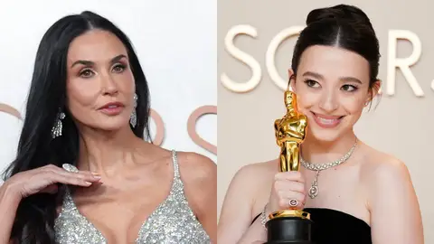 Demi Moore y Mikey Madison en los Oscar Demi Moore y Mikey Madison en los Oscar