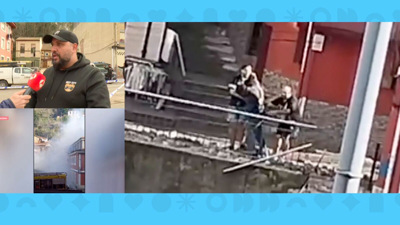 La rápida actuación de un padre y un hijo evitó la tragedia en la explosión de Mieres: 