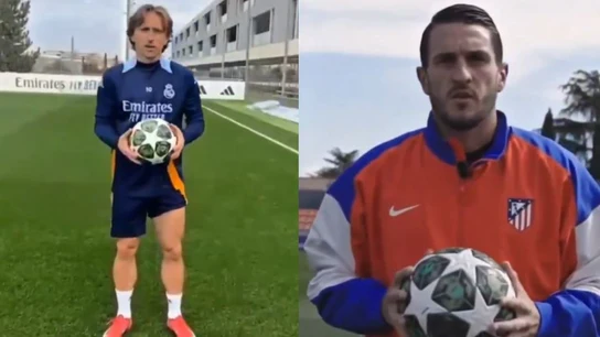 Modric y Koke llaman a la paz antes del derbi Modric y Koke llaman a la paz antes del derbi