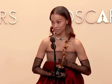 Zoe Saldaña tras ganar el Oscar por Emilia Pérez Zoe Saldaña tras ganar el Oscar por Emilia Pérez