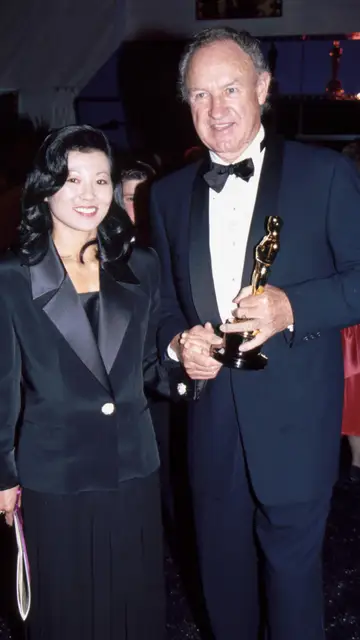 Gene Hackman y su mujer Gene Hackman y su mujer