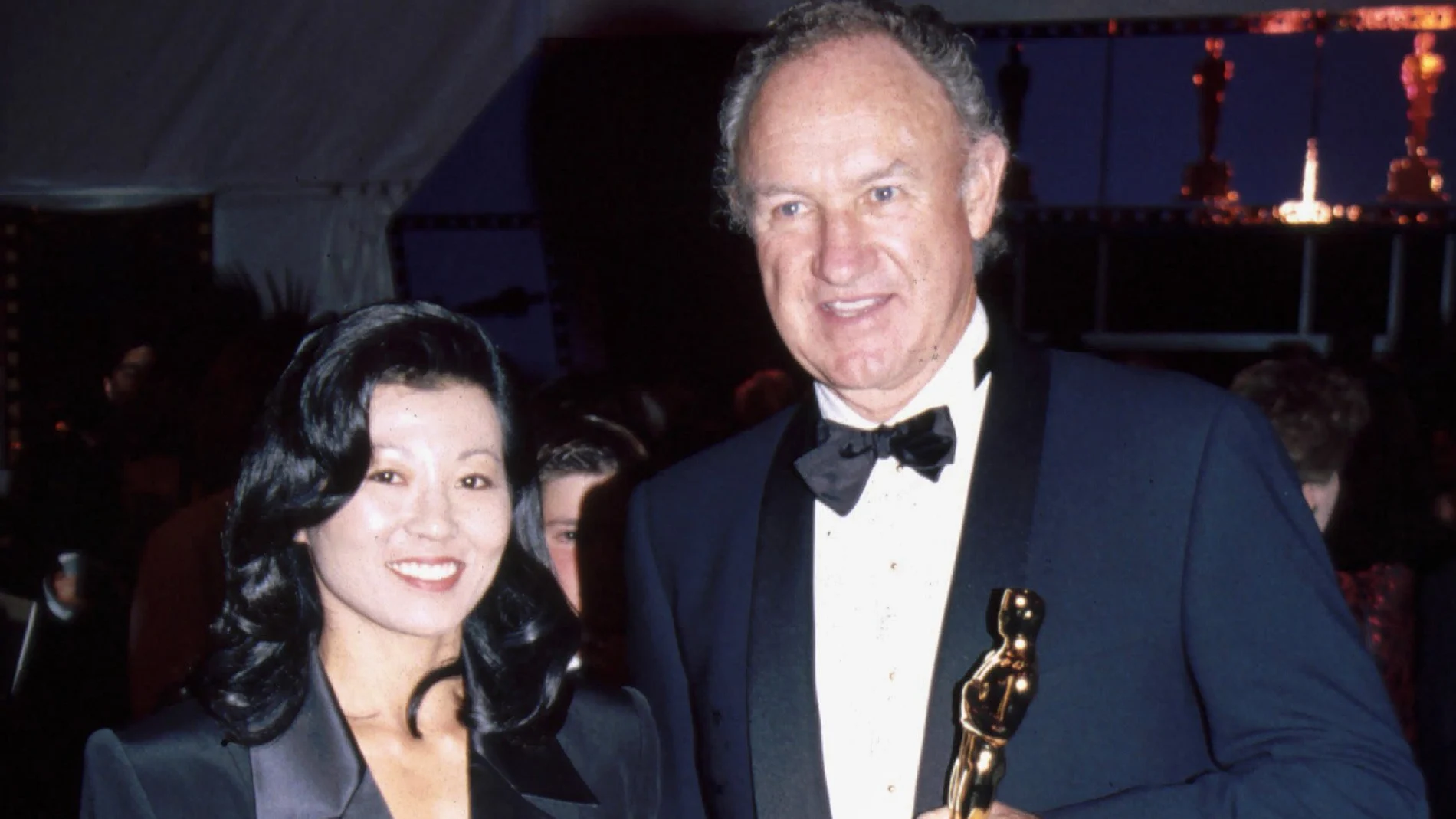 Gene Hackman y su mujer  Gene Hackman y su mujer