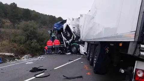 Accidente de tráfico en Navarra Accidente de tráfico en Navarra